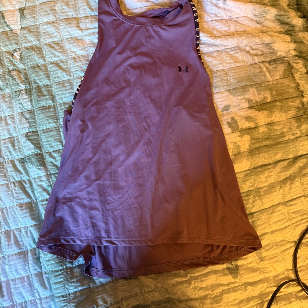 Under Armour Mauve Racerback Athletic Tank
